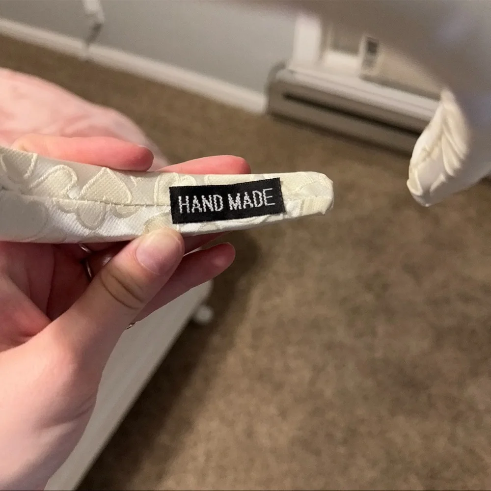 Elegant Cream Handmade Headband